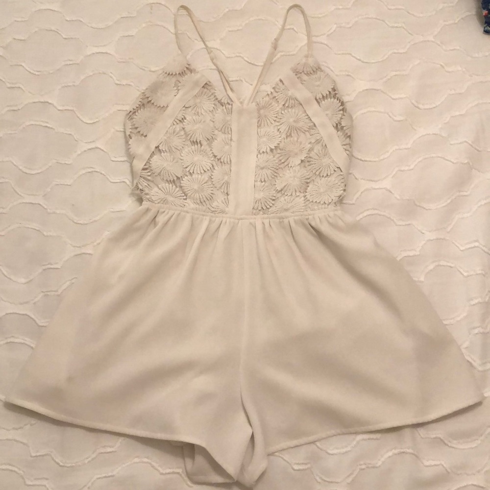 White romper
